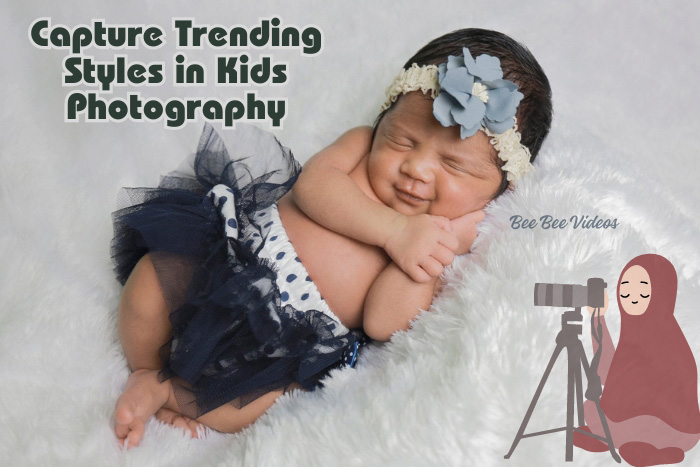 Cherish the innocence and latest trends with Bee Bee Videos in Coimbatore, highlighting a delightful newborn photo session that captures the essence of trending styles in kids photography