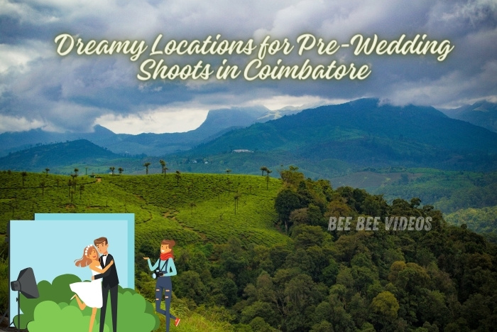 Scenic view of lush green hills, illustrating dreamy locations for pre-wedding shoots in Coimbatore, captured by Bee Bee Videos, expert pre-wedding photographers in Coimbatore