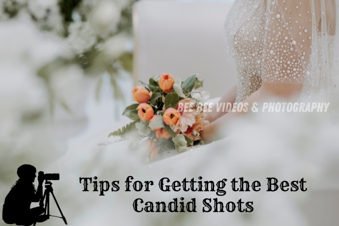 Bee Bee Videos & Photography in Coimbatore: Expert tips for capturing the best candid shots, featuring a close-up of a bride holding a beautiful bouquet of orange flowers, framed by soft, blurred greenery. Perfect for natural wedding moments