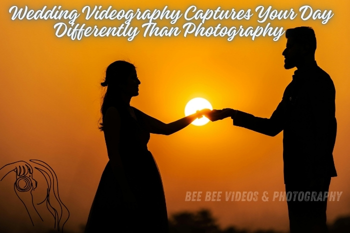 Silhouette of a couple during sunset in Coimbatore, showcasing the artistry of Bee Bee Videos & Photography in capturing the unique emotional depth of wedding videography. Perfect for couples seeking professional videography services in Coimbatore.