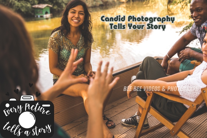 Group of friends enjoying a candid moment outdoors, captured by Bee Bee Videos & Photography in Coimbatore, offering professional candid photography services to tell your unique story