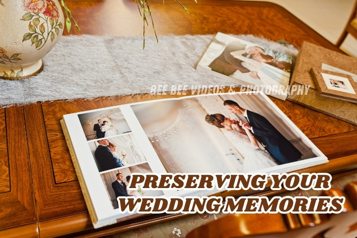 preserving timeless wedding photography with high-quality prints and album design by Bee Bee Videos & Photography in Coimbatore