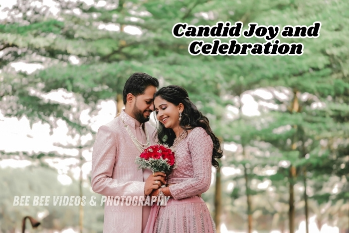 Candid couple photography by Bee Bee Videos & Photography in Coimbatore, capturing joyful moments and natural expressions