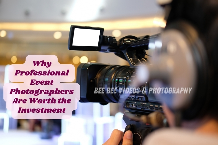 Professional event videography by Bee Bee Videos & Photography in Coimbatore, capturing high-quality moments with expert equipment