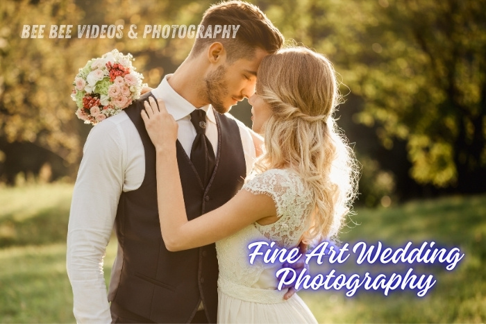 Romantic fine art wedding photography captured by Bee Bee Videos & Photography, expert wedding photographers in Coimbatore
