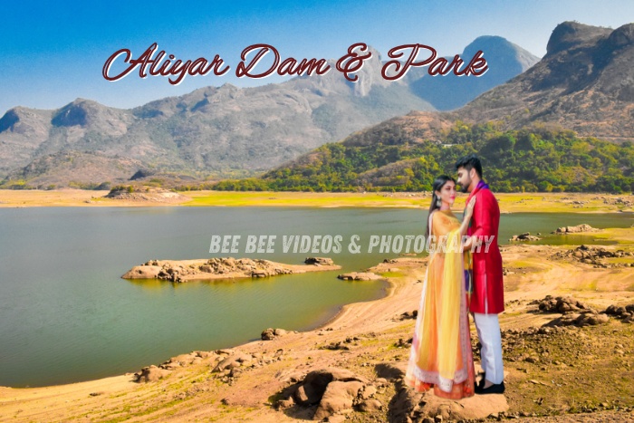 Perfect location for outdoor wedding photography in Coimbatore by Bee Bee Videos & Photography