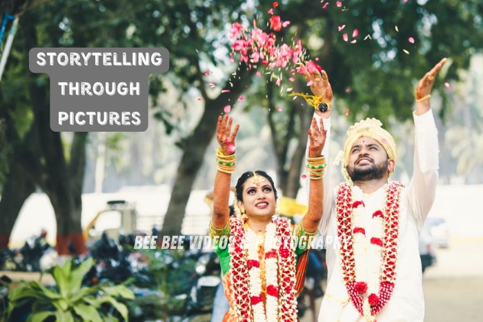 A perfect storytelling moment by Bee Bee Videos & Photography, your trusted wedding photographer in Coimbatore